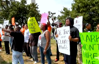 DC Residents Protest Discrimination by African American Museum Contractor