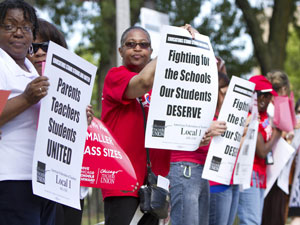 DC Teachers Support Striking Chicago Teachers
