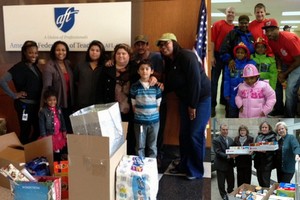CSA Holiday Basket Project Brings Out Union Generosity