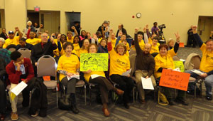 Labor Photo: Standing Up to Cuts in Prince George's County