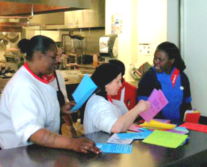 Labor Photo: Worker Appreciation Day at GW Cafeteria