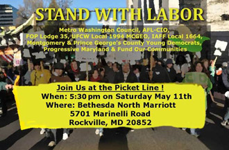 Political Support Building for MCDCC Spring Ball Boycott/Picket