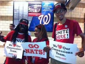 Labor Photo: Labor Night at the Nats is a Hit