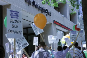 Guild Rallies for Fair Contract at Post