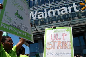 Walmart Strikers March Through Downtown DC
