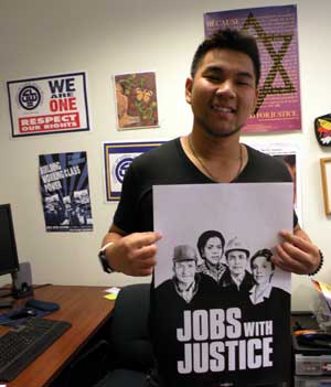 LABOR ON THE MOVE: DC Jobs With Justice Summer Intern Tony Nguyen