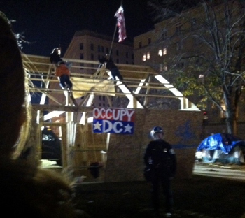 This Just In: Dozens of Occupy DC Protesters Arrested